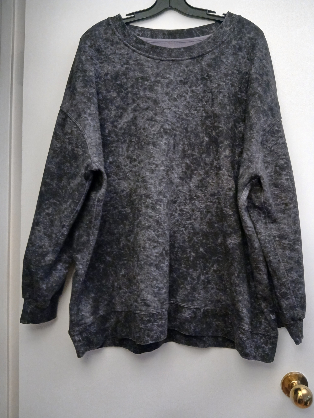 Lululemon Washed Black Women's Crewneck Sweater